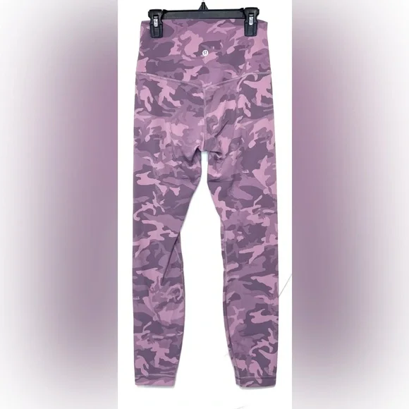 Lululemon High Rise Align Pant II 25" Activewear Yoga Workout Gym Leggings Camo - Picture 8 of 12